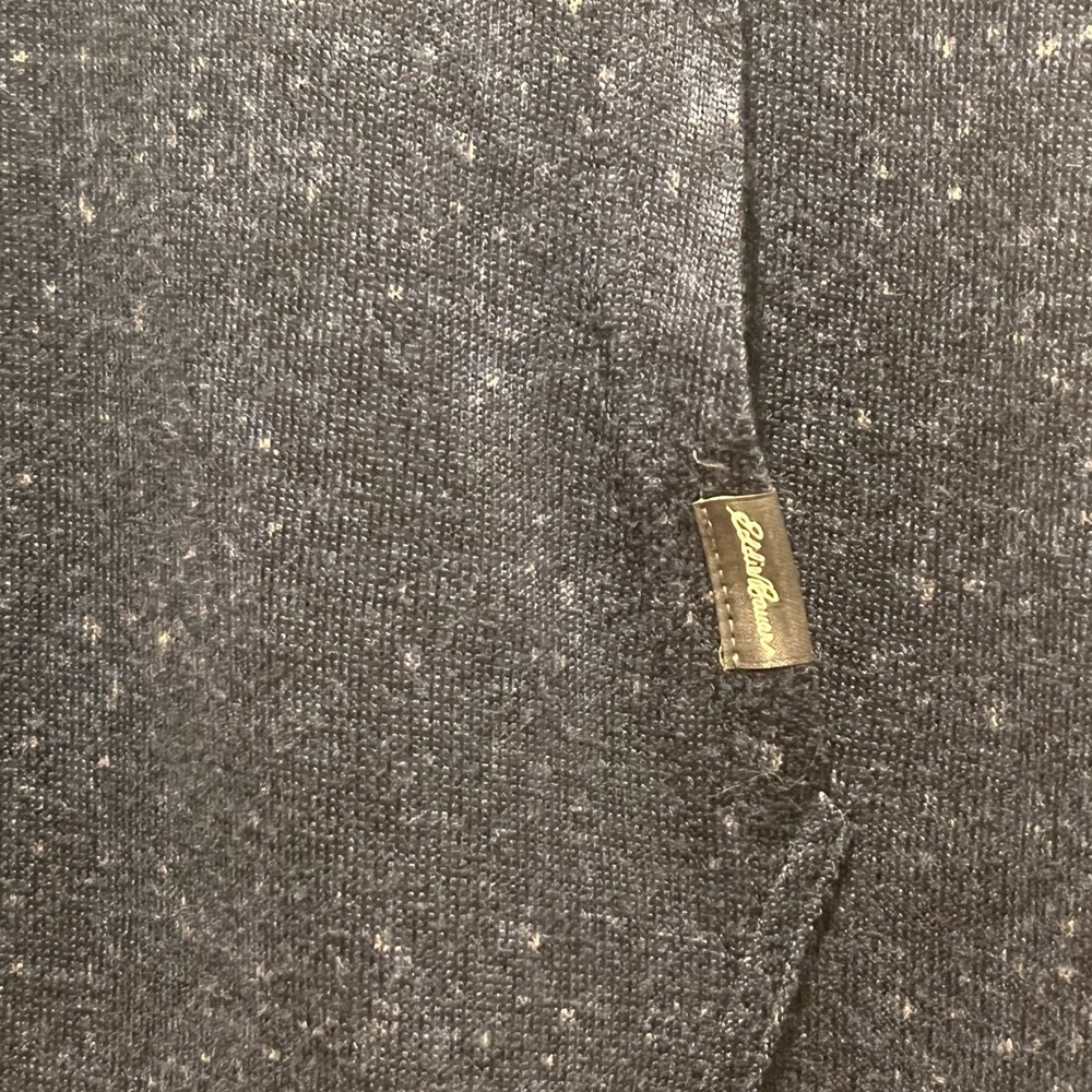 Eddie Bauer Navy Blue Hoodie - Picture 4 of 5